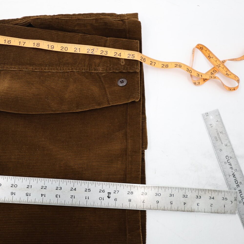 Wallace & Barnes Chore Jacket Men’s Medium Corduroy Button Up Pockets Brown - Picture 7 of 13